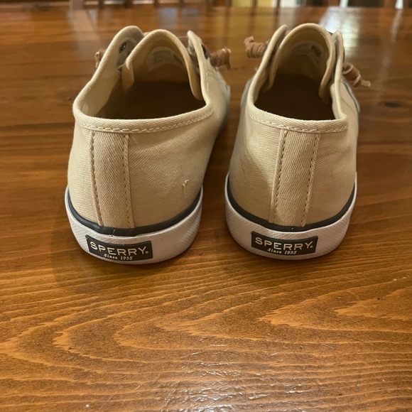Sperry Canvas Topsiders Ladies Size 8.5 - Picture 6 of 8